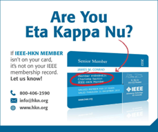 Member card image for Eta Kappa Nu