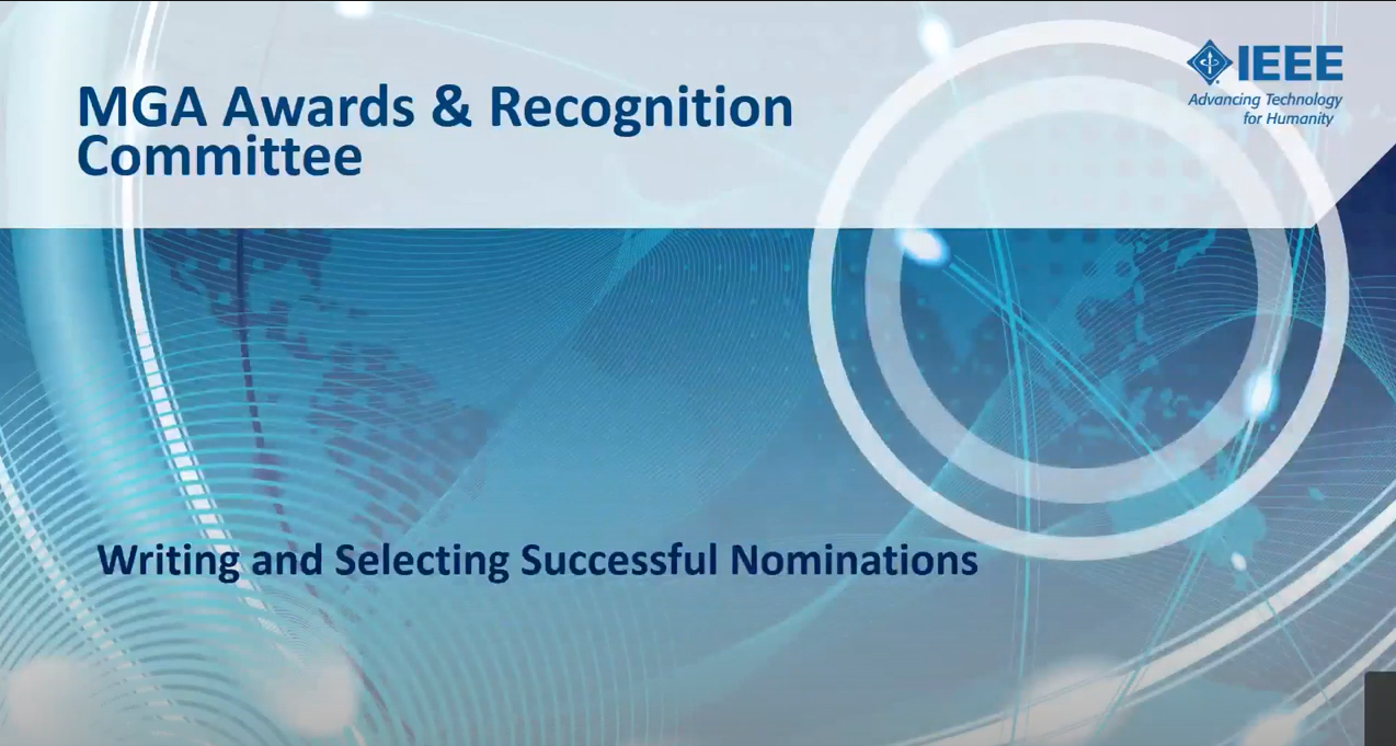 writing and selecting successful nominations