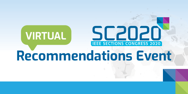 SC2020 Virtual Recommendations Event