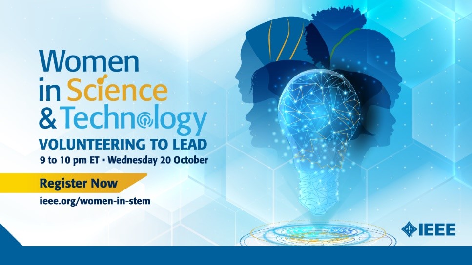 Register for the Women in Science and Technology: Volunteering to Lead Panel