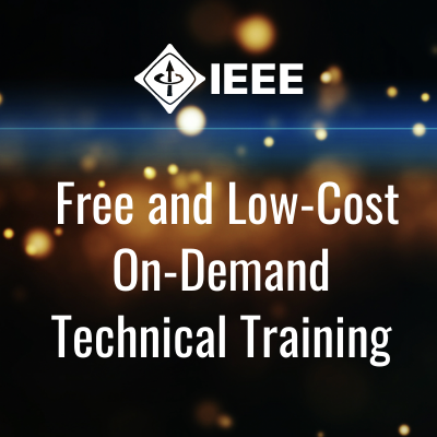 Training from IEEE Resource Centers