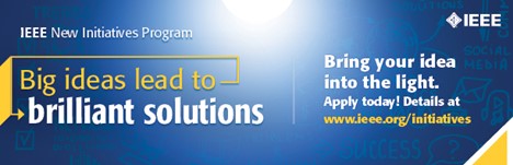 Bring your idea to light and apply today - IEEE New Initiatives Program