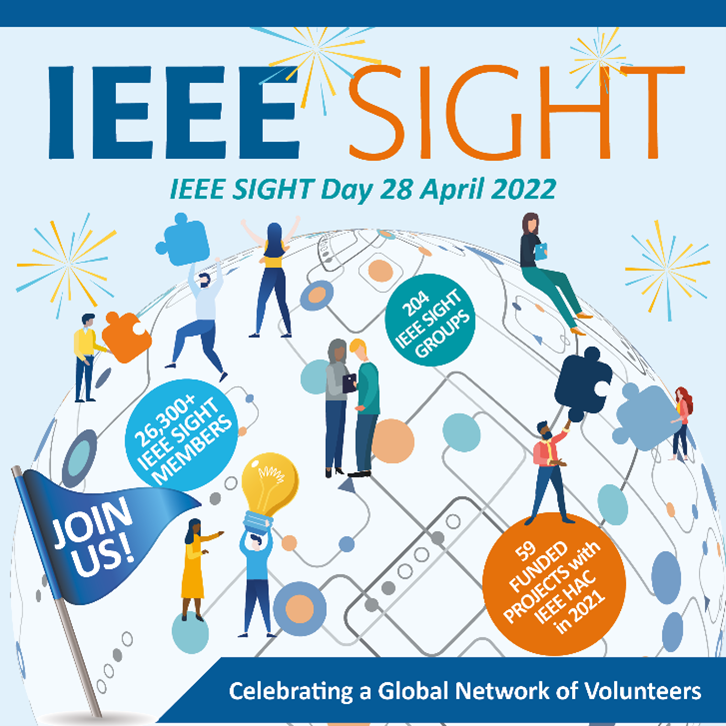 Join the 2022 IEEE SIGHT Day Activities