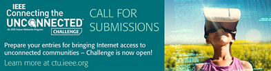 Enter the 2022 IEEE Connecting the Unconnected Challenge