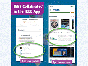 IEEE Collabratec in the IEEE App