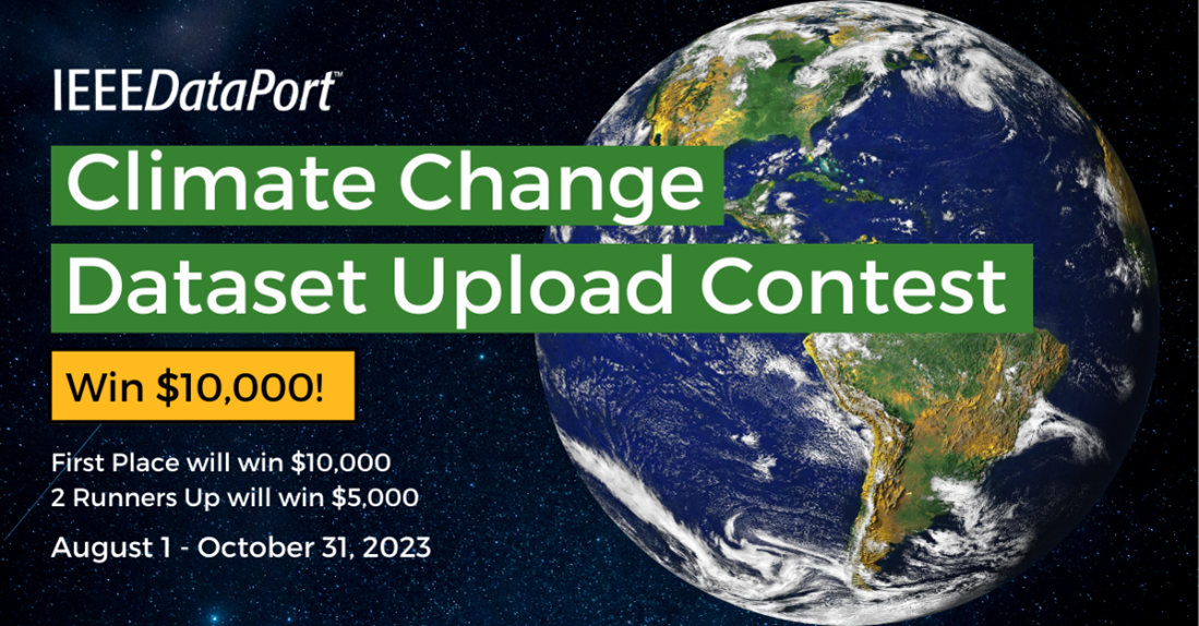 Climate change dataset upload contest