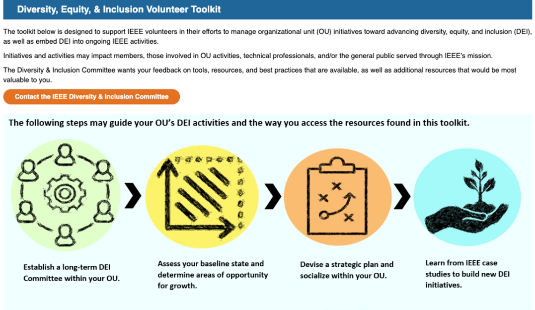 IEEE Volunteer Diversity, Equity, and Inclusion Toolkit