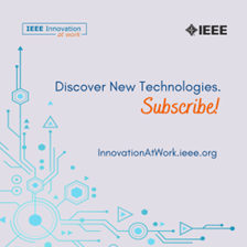 poster saying subscribe to discover new technologies