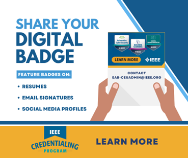 Poster of 'share your digital badge'