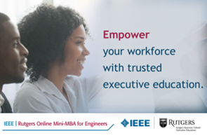 banner of two young people smiling saying empower your workforce