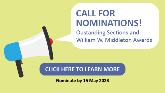 utstanding Sections and William W Middleton Awards